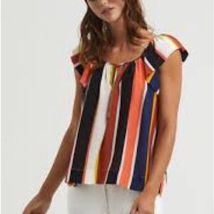 Marie Oliver Striped Multicolor Women's Top